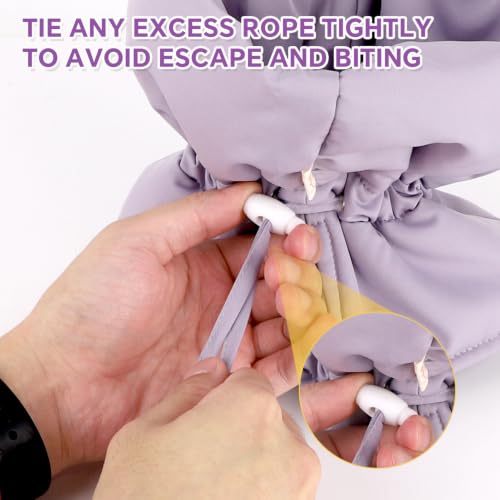 Image of BOXOB Cat Cone Collar, Adjustable Cat Recovery Collar(S, Purple)
