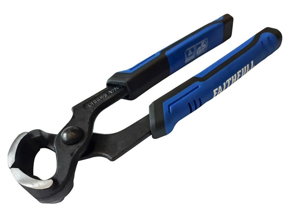 Faithfull FAIPLP7N Schreinerzange – 180 mm, blau, mit weichem Griff