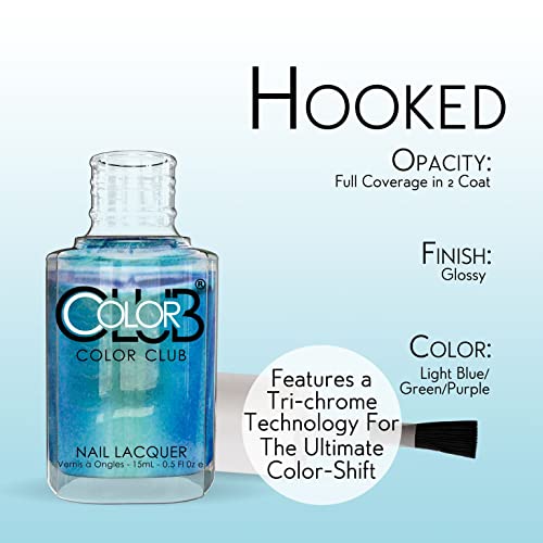 Color Club Oil Slick Collection Tri-Chrome Nail Lacquer #TOP5