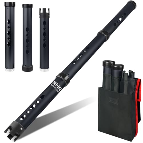 Golf Ball Retriever, Aluminum Alloy Picker Upper Tube, Golf Balls Shagger Grabber, Ball Collector...