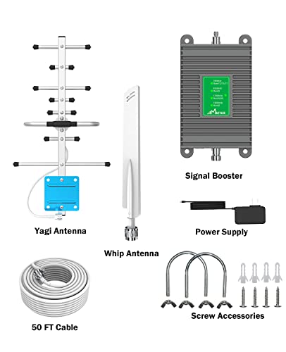 Amplificador de sinal de celular para casa, suporta todas as operadoras dos EUA Verizon AT&T T-Mobil