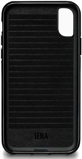 SENA Lugano Wallet Leather Case for iPhone (X/XS - Cognac)