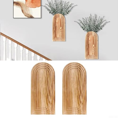Vase en bois massif Minhe | Créez un cocon de douceur - 4