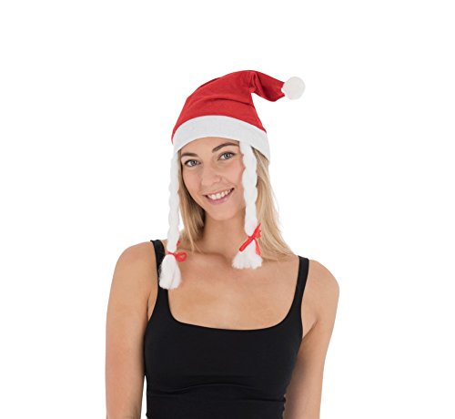 Zac's Alter Ego Christmas Santa Hats Xmas Parties or Events - Blue, Green, Pink, Purple, Black or Red - Single & Bulk Buy