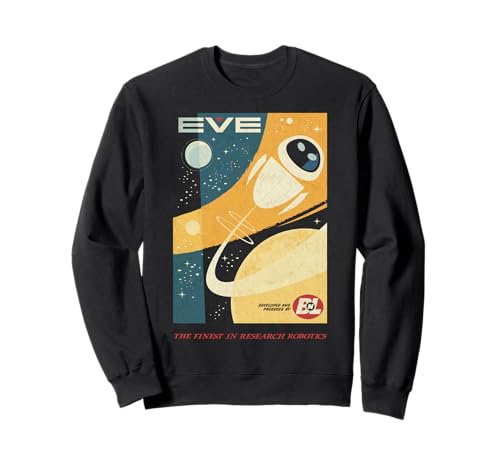Sweat Wall-E Eve Disney Pixar ranimez vos souvenirs d'enfance avec ce pull graphique