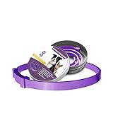 EINFACHE HANDHABUNG: Dieses Natürliche Beruhigungshalsband passt für alle Größen von Katzen und Hunden. Es hat einen Umfang von 62cm. Individuell anpassbar, sollte Ihr Haustier kleiner sein schneiden Sie den Überhang ab. Einfach und problemlos auf Ihr Haustier einstellbar.