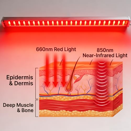 X-Vitalis Red Light Therapy Panel for Portable Sauna (Red Light Therapy Panel（ Panel only）) by X-Vitalis - Image 3