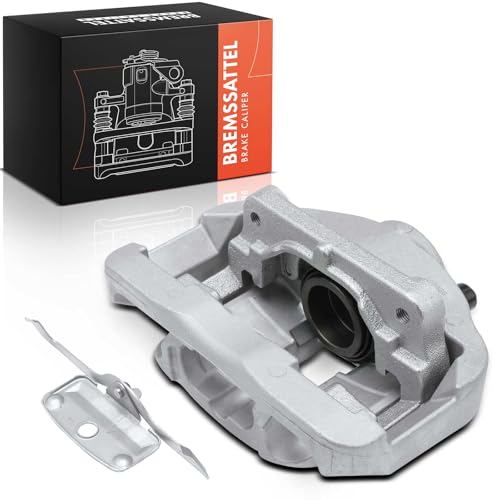 Frankberg Brake Caliper Disc Brake Front Right Cast Aluminium Compatible with 5 Series E60 5 Series Touring E61 6 Series E63 6 Series Cabriolet E64 630i 7 Series E65 E66 E67 Replace# 34116753660