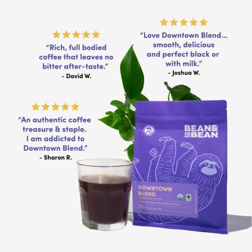 Bean & Bean Downtown Medium Roast - Café en Grano 11oz miniatura 5