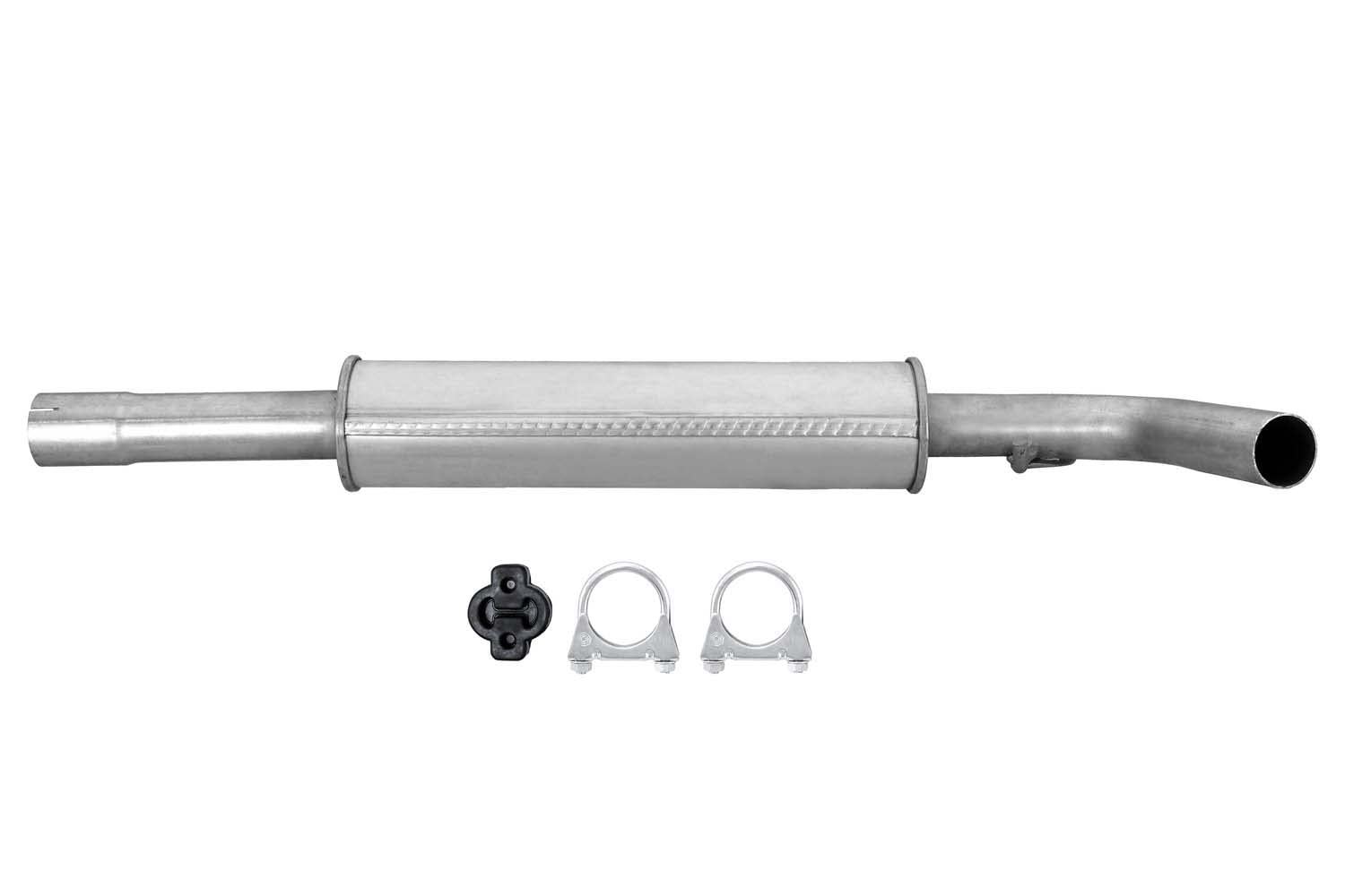 HELLA 8LB 366 022-711 Vorschalldämpfer - Easy2Fit® Kit - vorne - einteilig - Set mit Anbauteilen