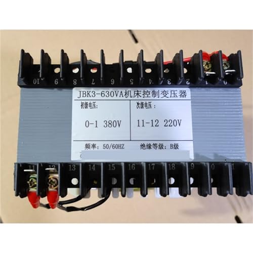 Transformateur JBK3-630VA 380V à 220V pour machine-outil