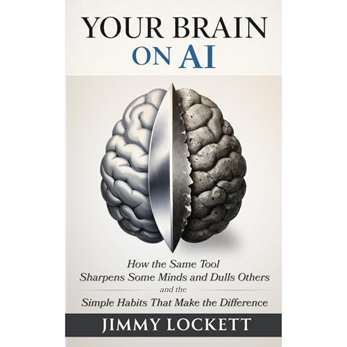 Your Brain on AI Audiolibro Por Jimmy Lockett arte de portada