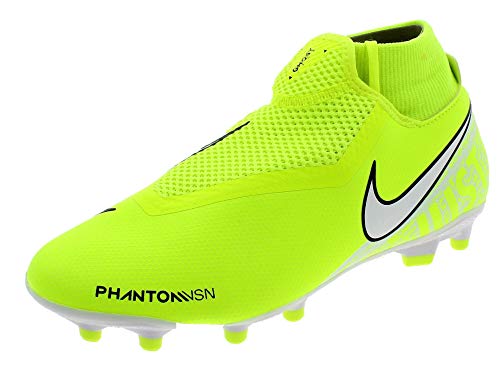 Nike Phantom Vision Academy Dynamic Fit MG, Scarpe da Calcio Uomo, Verde (Volt/White/Volt 717), 42 EU