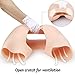 HAOKAISM Silicone Fake Big Butt Pents Hip Enhancer Buttocks Pads for Womens Drag Queens Transgender Crossdressers(US, Numeric, 21, 32, Regular, Regular, Brown)
