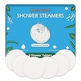 Mismystery Shower Steamers Aromatherapy, Eucalyptus Menthol Shower Steamer Bath Vapor Tablets for Si