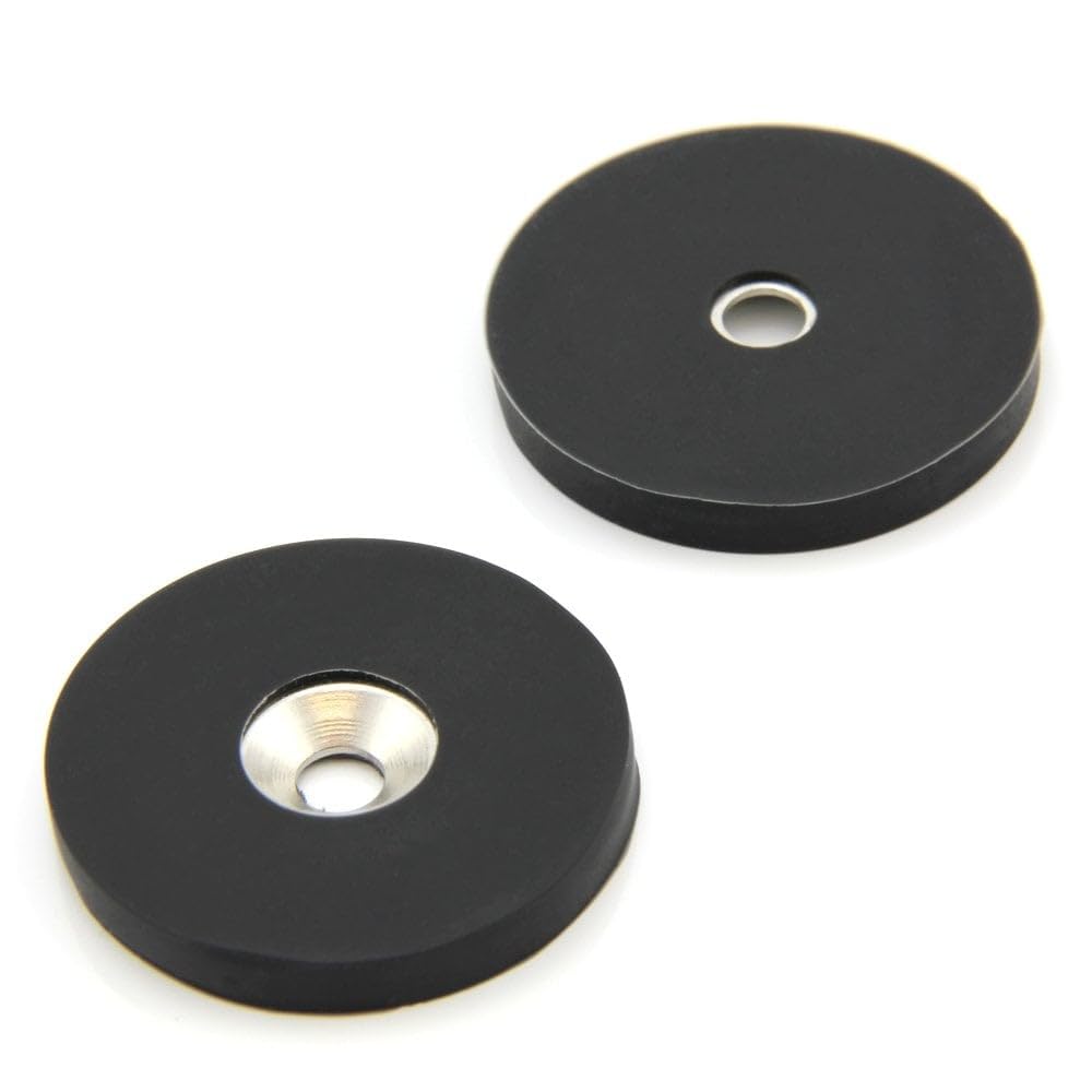 Rubber Coated N42 Neodymium Magnet for Arts Crafts, Model Making, DIY, Hobbies, Office, and Home