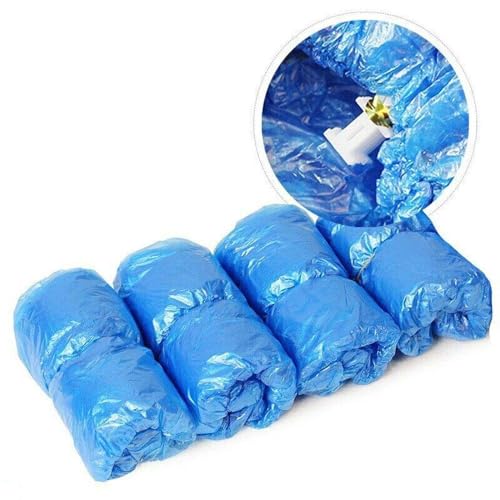 Image of Shoe Covers for Automatic Shoe Cover Machine | Pack of 100 | Durable, Disposable, and Hygienic | Ideal for Dental Clinics, Laboratories, and Medical Environments