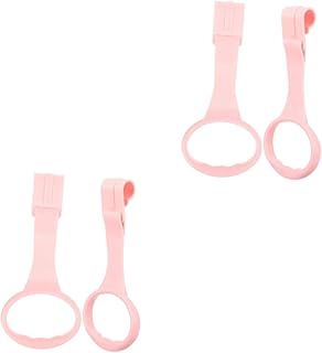 Toddmomy Anel De Puxar Para Cama De Bebê 2 Pares Barra De Puxar Para Bebê Anéis De Pé Cercadinho Anel De Berço Berço Para Bebês Brinquedo Infantil Anéis Acessórios Para Andador Pp