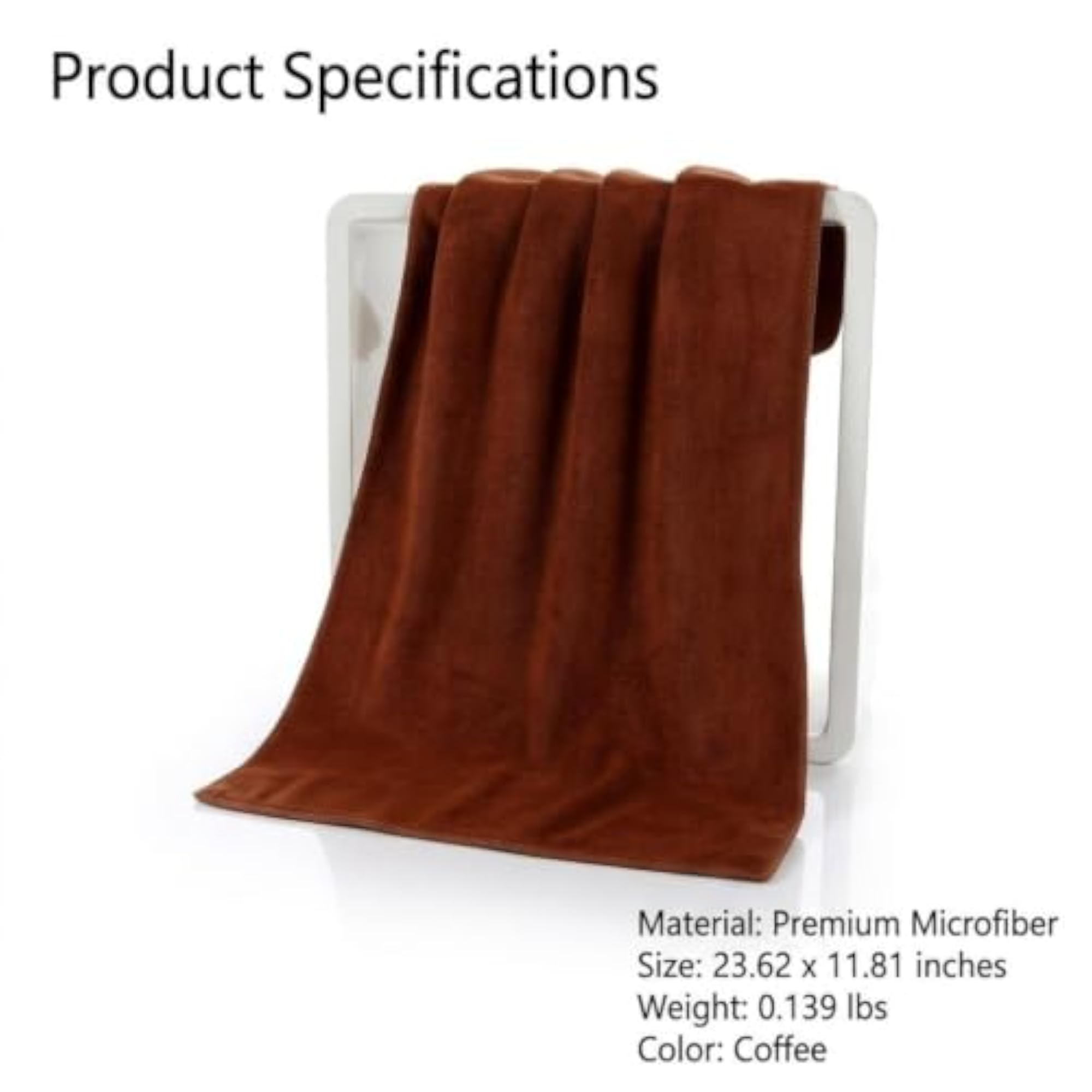 Microfiber Hair Drying Wrap for Curls, Super Absorbent Towel