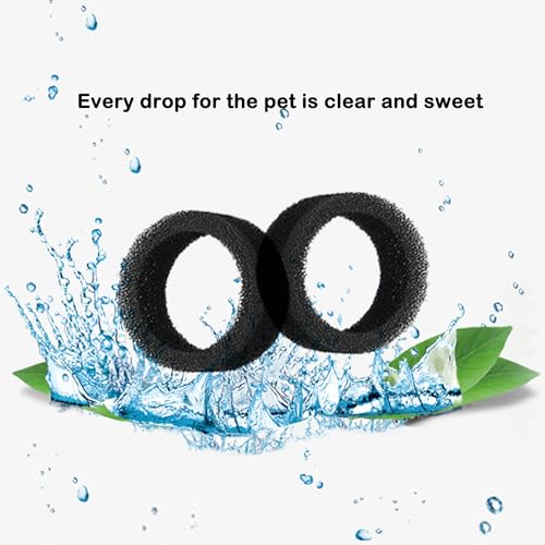 Filtro de espuma para fuente de agua para mascotas 16 packs miniatura 3