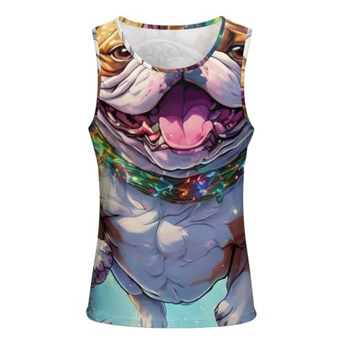 Men's Boys Sleeveless Athletic Vest Shirts Summer Muscle Tank Top Sportswear2