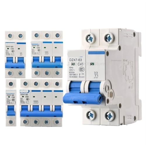 Disjoncteur solaire DC 400V 6A 63A protection photovoltaïque MCB 1P