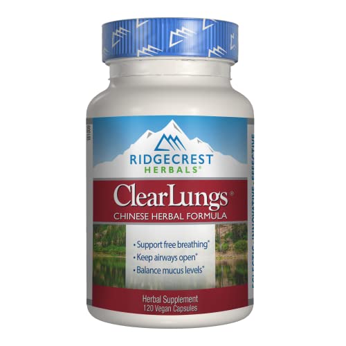 RidgeCrest Herbals ClearLungs, Chinese Herbal Formula, 120 Vegan Capsules #1