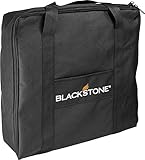 Blackstone 1723 Tabletop Griddle Carry Bag Fits 22 Inch Portable BBQ Grill Travel-600D Heavy Duty Weather Resistant Cover, 22 Inch, Black