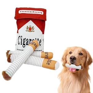 Aundespielzeug Zigarette, Interaktives Zigaretten Spielzeug Hund, Cigarette Dog Toy, Interaktives Spielzeug für Kleine, Mittelgroße und Große Hunde