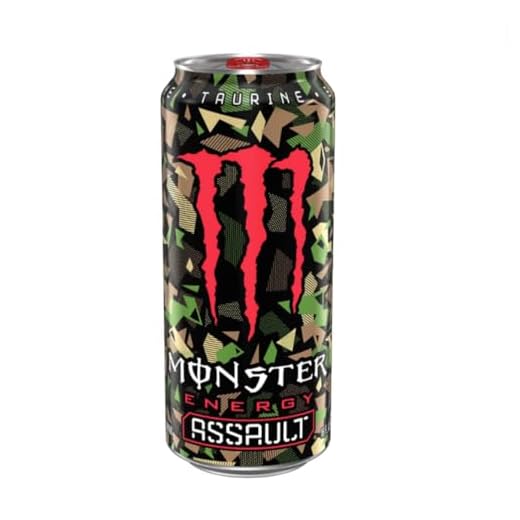 Energético Monster Assault Lata 500ml Importado