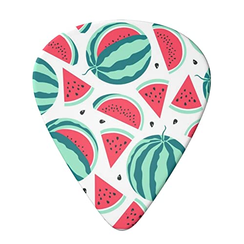 Fruits Watermelon Lot de 6 médiators pour guitare acoustique, guitare électrique, basse, ukulélé – fins, moyens et épais… - Les Beatles, Paul McCartney, John Lennon, RIngo Starr, George Harrison Fruits Watermelon Lot de 6 médiators pour guitare acoustique, guitare électrique, basse, ukulélé – fins, moyens et épais… – Image 4