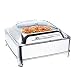 Aprilhp Calienta Platos Electrico Calentador Buffet, Chafing Dish, Calentador de Alimentos, Mantener la Comida Calienteno Stand