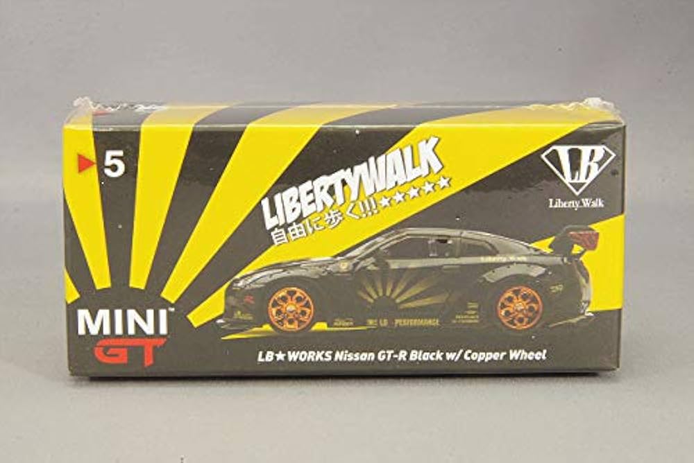 MiniGT MGT00005-L LB Works Nissan GT-R R35 Type 1, Rear Wing 1 + 2