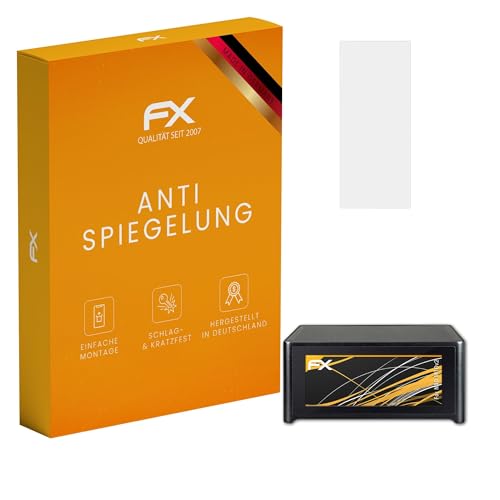 atFoliX Screen Protector compatible with NAD M10v2 Screen Protection Film, anti-reflective and shock-absorbing FX Protector Film (3X)