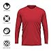 Campus Lab East Stroudsburg University Adult Men's Sport Long Sleeve Left Chest Logo, Red, Large