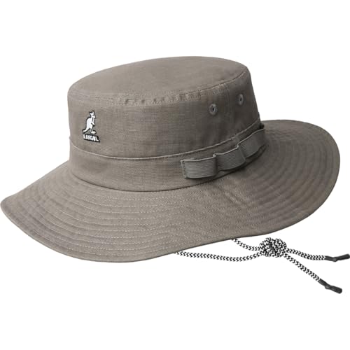 Image of Kangol Utility Cords Jungle Hat - Warm Grey /XL Bucket Hat