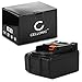 Produktbild CELLONIC® Premium Akku 18V, 4Ah, Li-Ion  kompatibel mit Makita DJS101 / DJV180 / DKP180 / DMR102 / DMR202 Ersatzakku BL1830, BL1840, BL1850 Batterie Werkzeugakku