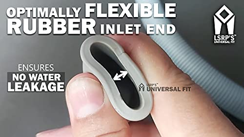 Image of LSRP'S Universal Fit 3 Meter Fully Automatic Front Load Drain Pipe /Extension Suitable With Front Load Washing Machine All Brands IFB, Bosch, LG, Samsung, IFB washing machine parts & accessories