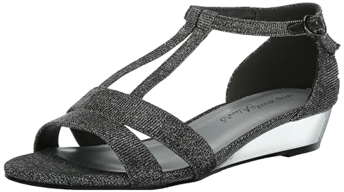 Sandale cale Alora 40 XL chaussure d'été métallique pour pieds larges