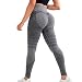vkvk Pantaloni Yoga Fitness Leggins da Donna Leggings Senza Cuciture
