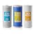 3 BB 10"x4.5" WH Sediment + Cation+ CTO Hardness Reduction Water Filter Set compatible with 10" BB Whole House Water Filtration Systems Good for Softening Hard Water