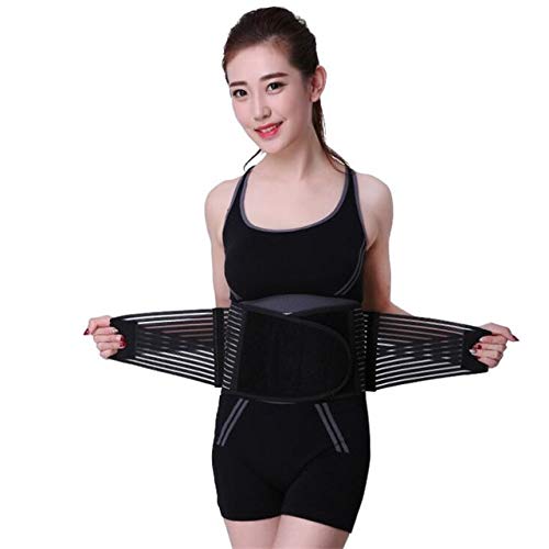 Buy beauty Black Unisex Back Support Waist Belt Sports Fitness