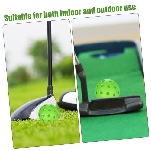 Balones de práctica huecos BESPORTBLE de 40 agujeros para béisbol y golf, pack de 12 unidades 4