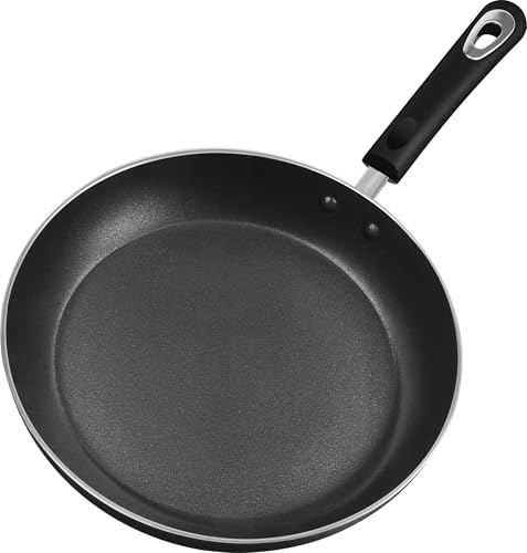 Non-Stick Frypan - Premium Kitchen Cookware - Durable and Scratch-Resistant - Compatible with All Cooktops, Easy to Clean, Ideal for Cooking Eggs, Pancakes, and Stir-Fry (9.5 Inches)