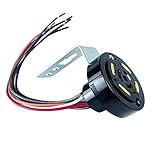 ANSI 136.41 Waterproof Type NEMA Socket 7pin dimming Receptacle with Metal Bracket for Smart Lighting Solution