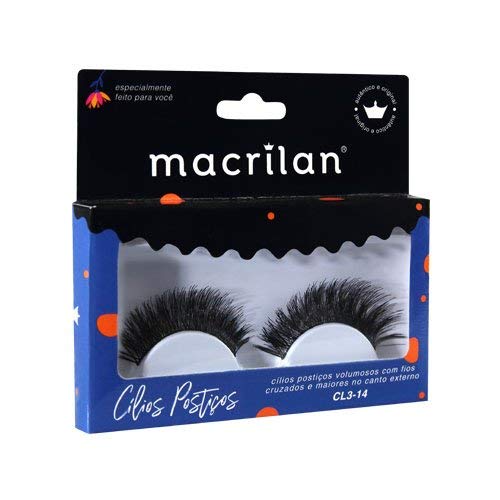 Cílios Postiços - Volumosos, Fios Cruzados e Maiores no Canto Externo Crossed hair, bulky & bigger i