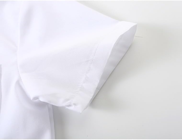 Baby Boy Summer Classical Short Sleeve Bowtie Romper Suspenders Shorts Outfit Set (White, 3T)