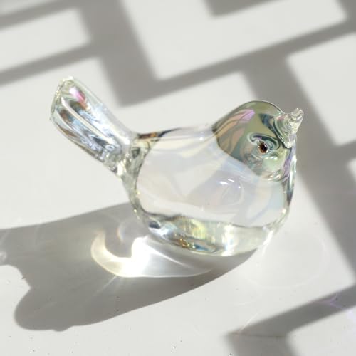 Oiseaux en verre soufflé H&D déco de table et Noël - 5