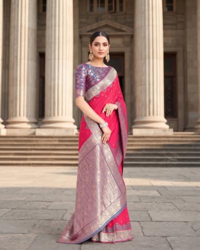 Monjolika Fashion kanjivaram silk saree in soft silk – image 2