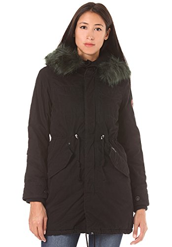 Preisvergleich Produktbild khujo Damen Methone Parkas, Schwarz (Black 200), Large
